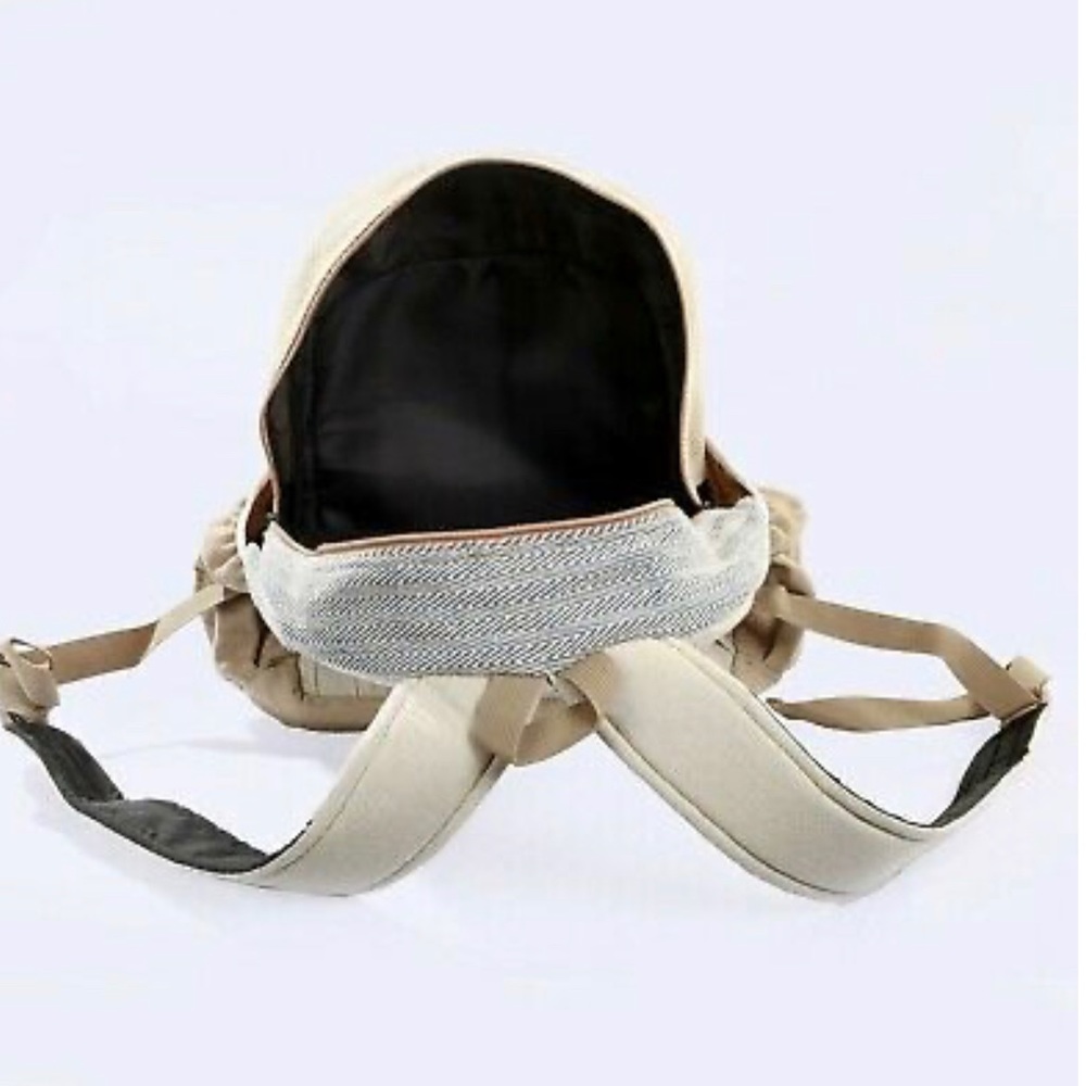 Hemp Backpack Bohemian Style - Picture 4 of 5